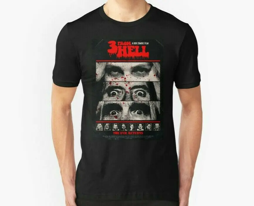 New 3 from hell three from hell rob zombie Men's T-Shirt Size S-2XL () New Men Cotton T-Shirt
New 3 from hell three from hell rob zombie Men's T-Shirt Size S-2XL () New Men Cotton T-Shirt