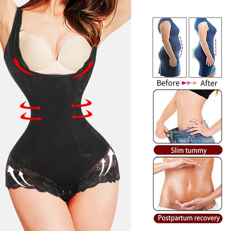 Shapewear Bodysuit for Women Seamless Firm Control Open Bust Wear Your Own Bra Bodysuits Body Shaper Waist Trainer Corset
Shapewear Bodysuit for Women Seamless Firm Control Open Bust Wear Your Own Bra Bodysuits Body Shaper Waist Trainer Corset