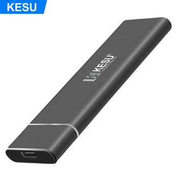 

KESU SSD 256GB 512GB 1T Portable Solid State Drive USB 3.1 Gen 2 540M/s External Storage Compatible for Mac Latop/Desktop/Tablet