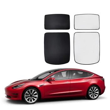Car Front Rear Full Sunroof Sunshade Uv Rays Protection Window Shade with Heat Insulation Film for Tesla Model 3
Car Front Rear Full Sunroof Sunshade Uv Rays Protection Window Shade with Heat Insulation Film for Tesla Model 3