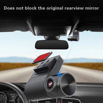 Rearview Mirror Tachograph Reverse V2 720p HD Dashcam 140 Degree Lens Night Vision Built-in WiFi Dashboard Camera
Rearview Mirror Tachograph Reverse V2 720p HD Dashcam 140 Degree Lens Night Vision Built-in WiFi Dashboard Camera