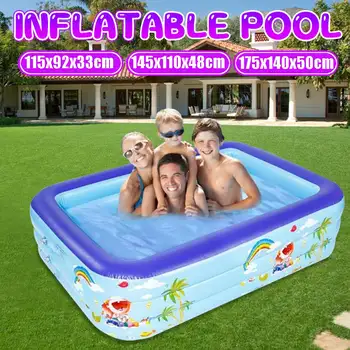 Inflatable Pool High Quality Children's Home Use Paddling Pool Large Size Inflatable Square Swimming Pool Outdoor For Kids
Inflatable Pool High Quality Children's Home Use Paddling Pool Large Size Inflatable Square Swimming Pool Outdoor For Kids