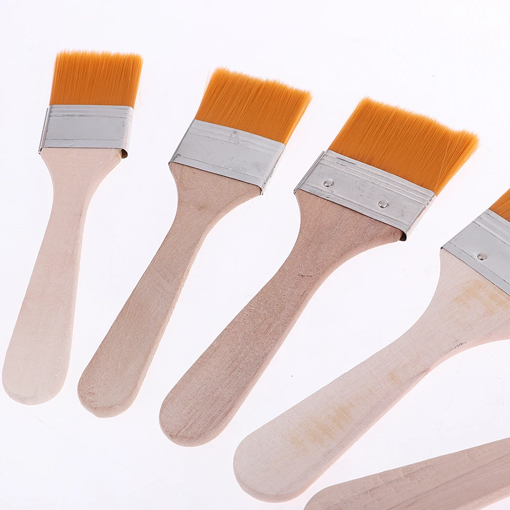 12Pcs BGA Solder Flux Paste Brush with Wooden Handle Reballing Tool 12Pcs BGA Solder Flux Paste Brush with Wooden Handle Reballing Tool