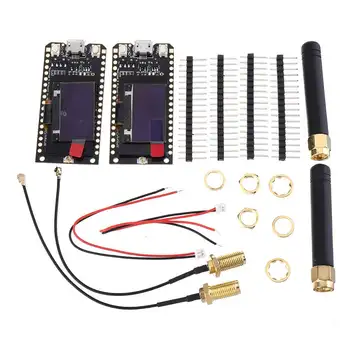 2Pcs for TTGO LORA32 868Mhz ESP32 0.96inch Blue Display bluetooth WIFI Development Board Module With Antenna
2Pcs for TTGO LORA32 868Mhz ESP32 0.96inch Blue Display bluetooth WIFI Development Board Module With Antenna
