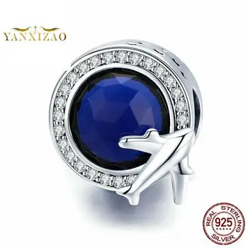 Dream of travel Diy accessories 925 sterling silver original letter beads for jewelry making Fit pandora charm bracelet
Dream of travel Diy accessories 925 sterling silver original letter beads for jewelry making Fit pandora charm bracelet