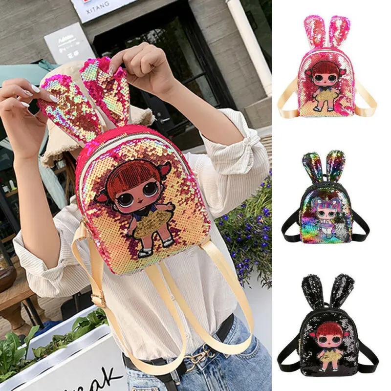 Women MINI Sequins Backpack Glitter Travel Rucksack Girl School Shoulder Bag
Women MINI Sequins Backpack Glitter Travel Rucksack Girl School Shoulder Bag