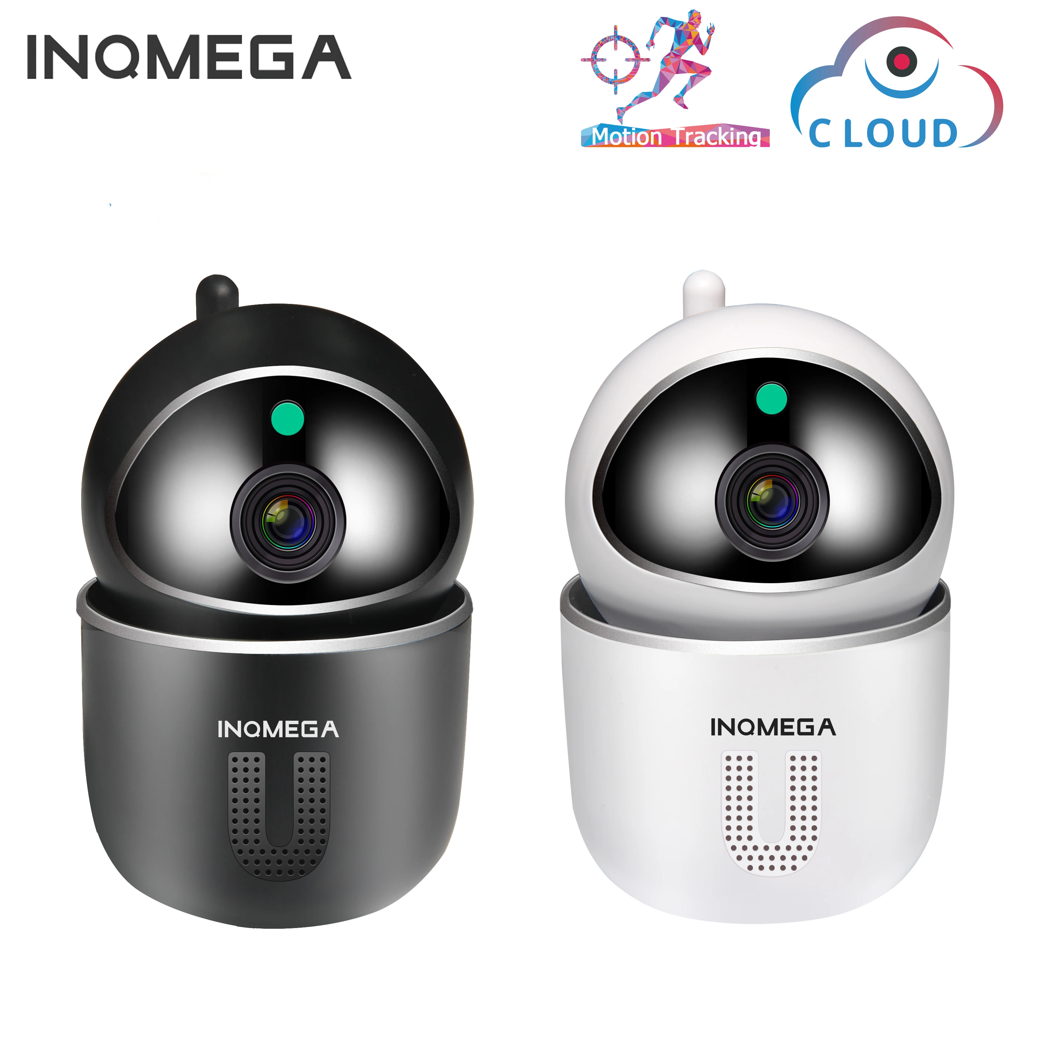 INQMEGA U Shape 1080P Cloud IP Camera Auto Tracking Intelligent Home Security Wireless WiFi CCTV Camera With Net Port Baby M
INQMEGA U Shape 1080P Cloud IP Camera Auto Tracking Intelligent Home Security Wireless WiFi CCTV Camera With Net Port Baby M