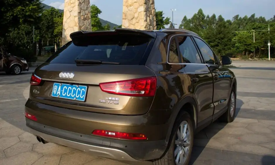 Высокое качество ABS краска автомобиля задний багажник спойлер крыло подходит для