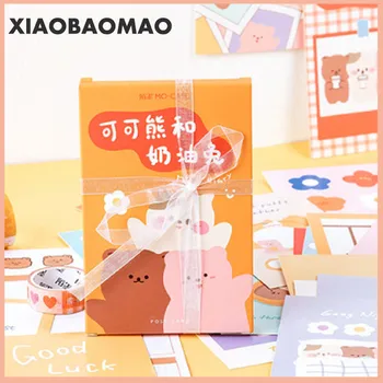 30sheets/lot Cartoon Cute Brown bear rabbit ins Lomo Card Greeting Card Postcard Birthday Letter Envelope Gift Card Set Message
30sheets/lot Cartoon Cute Brown bear rabbit ins Lomo Card Greeting Card Postcard Birthday Letter Envelope Gift Card Set Message