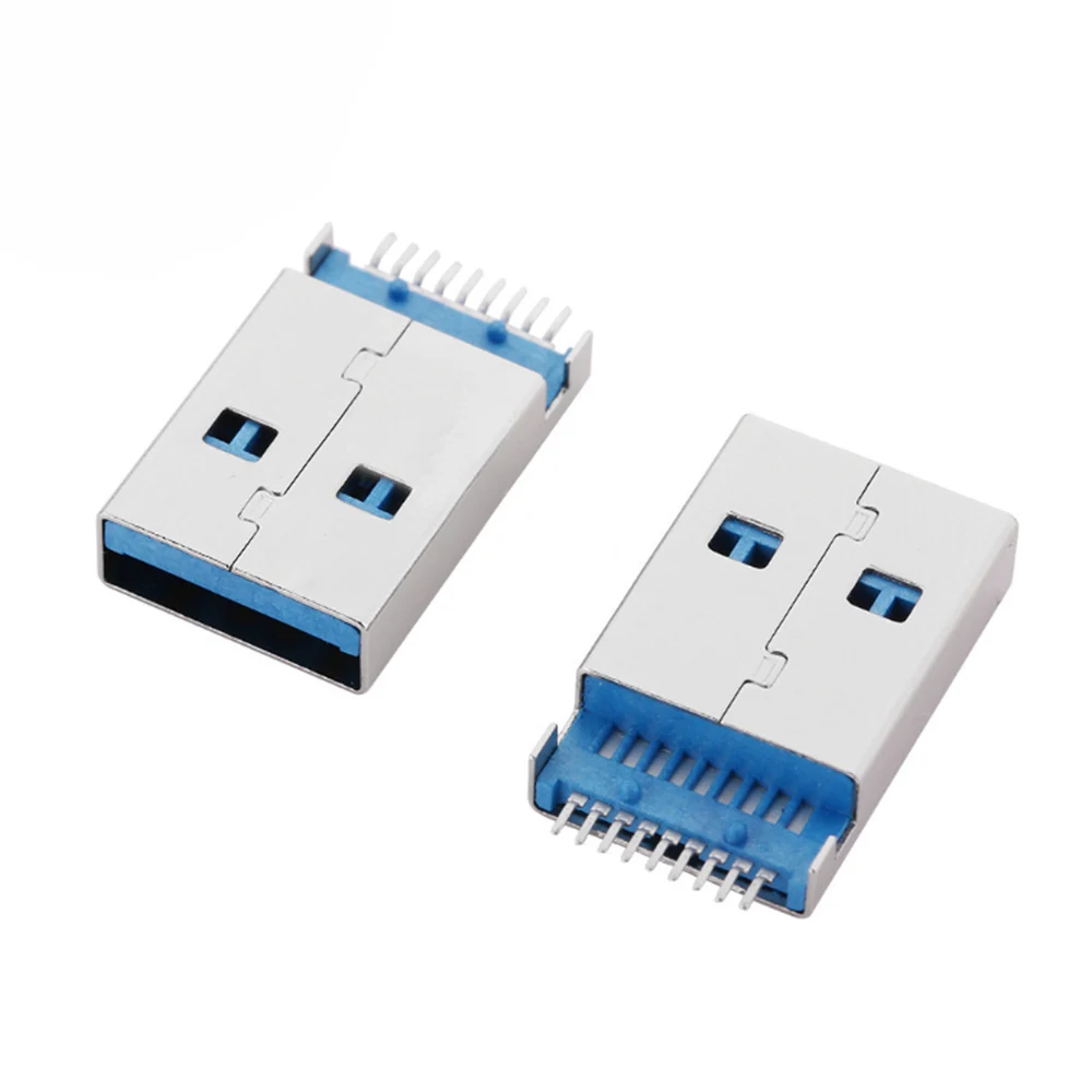 10PCS USB 3.0 A Type Male Plug High-speed Data Transmission Jack Charging Socket Soldering Connector
10PCS USB 3.0 A Type Male Plug High-speed Data Transmission Jack Charging Socket Soldering Connector