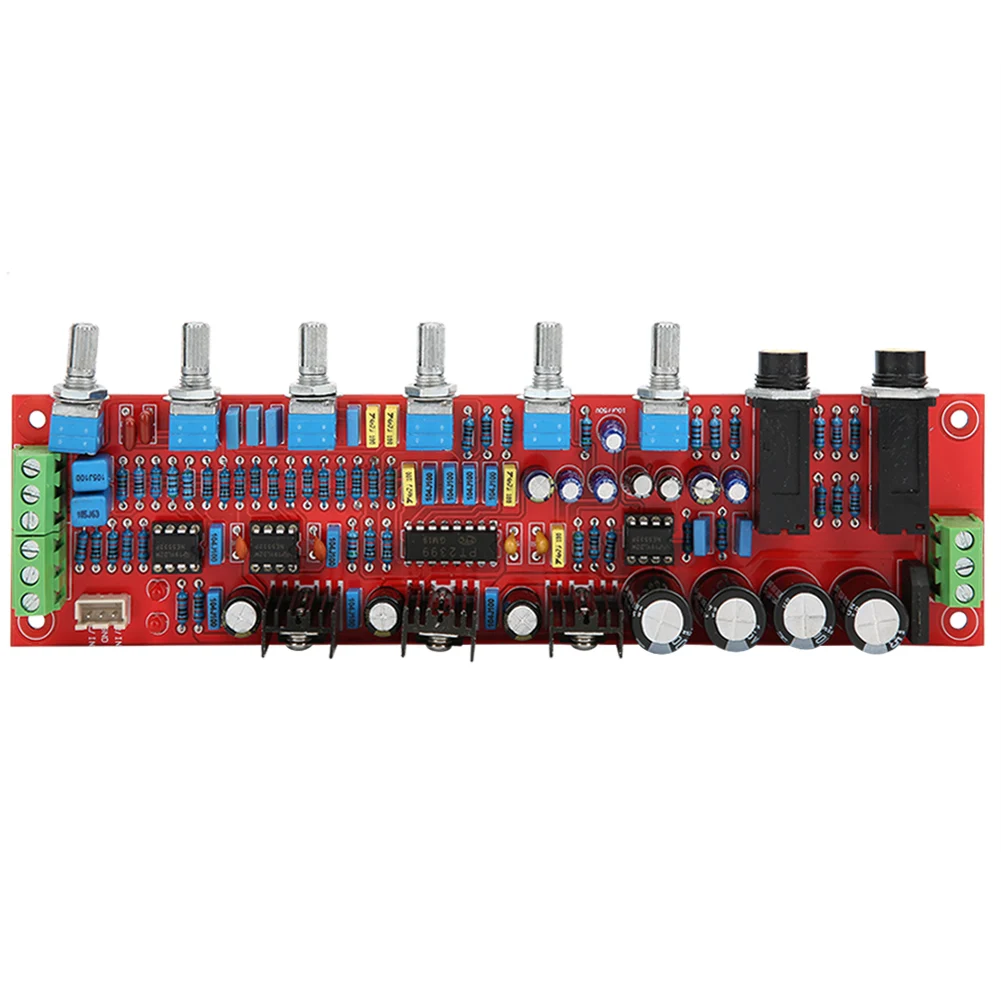 Amplifier Board PT2399 NE5532 Chip Printed Circuit Board for Home Microphone AC12V-15V Household Amplifier Board
Amplifier Board PT2399 NE5532 Chip Printed Circuit Board for Home Microphone AC12V-15V Household Amplifier Board