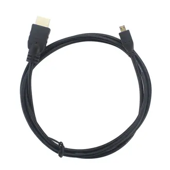 4K 1.5M Black Micro HDMI To HDMI Cable for Raspberry Pi 4 Model B Model B Micro HDMI To HDMI Cable Adaptor
4K 1.5M Black Micro HDMI To HDMI Cable for Raspberry Pi 4 Model B Model B Micro HDMI To HDMI Cable Adaptor