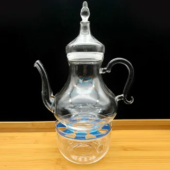 1L Glass Handemade Teapot Arabian Pot Pyrex Glass Tea Set Heat Resisting Transparent kettle Healthy and Safety Home Drinks
1L Glass Handemade Teapot Arabian Pot Pyrex Glass Tea Set Heat Resisting Transparent kettle Healthy and Safety Home Drinks