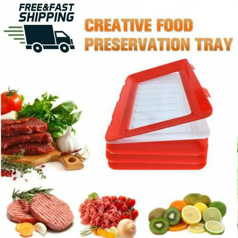 2019 New Kitchen Storage Vacuum Storage Tray Creative Healthy Food Preservation Tray Storage Container Set
2019 New Kitchen Storage Vacuum Storage Tray Creative Healthy Food Preservation Tray Storage Container Set