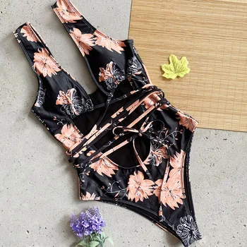 2020 Solid Swimwear One Piece Swimsuit Women Foral Sexy Hollow Out Monokini Swimsuit Sport Bodysuit Beach Bathing Suit Black
2020 Solid Swimwear One Piece Swimsuit Women Foral Sexy Hollow Out Monokini Swimsuit Sport Bodysuit Beach Bathing Suit Black