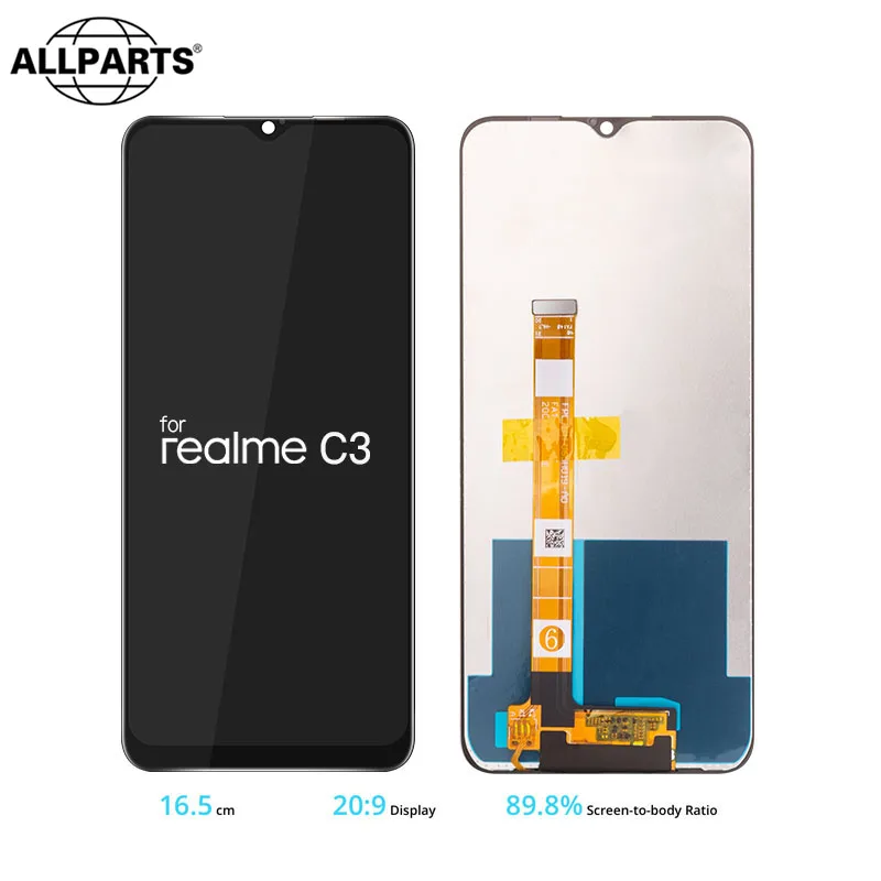 6.5" IPS Display for Oppo Realme C3 LCD Touch Screen Replacement Digitizer RMX2027 RMX2021 RMX2020 | Мобильные телефоны и