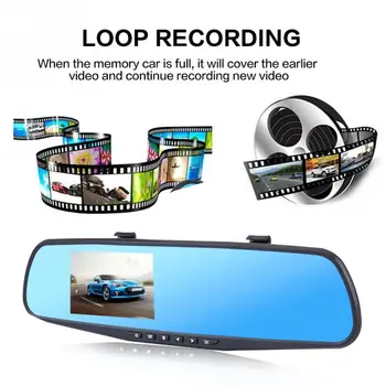 2.8Inch LCD Screen 1080P HD Car DVR Rearview Mirror Camera Driving Video Recorder 120 Degrees Wide Angle Quick Video Recording
2.8Inch LCD Screen 1080P HD Car DVR Rearview Mirror Camera Driving Video Recorder 120 Degrees Wide Angle Quick Video Recording