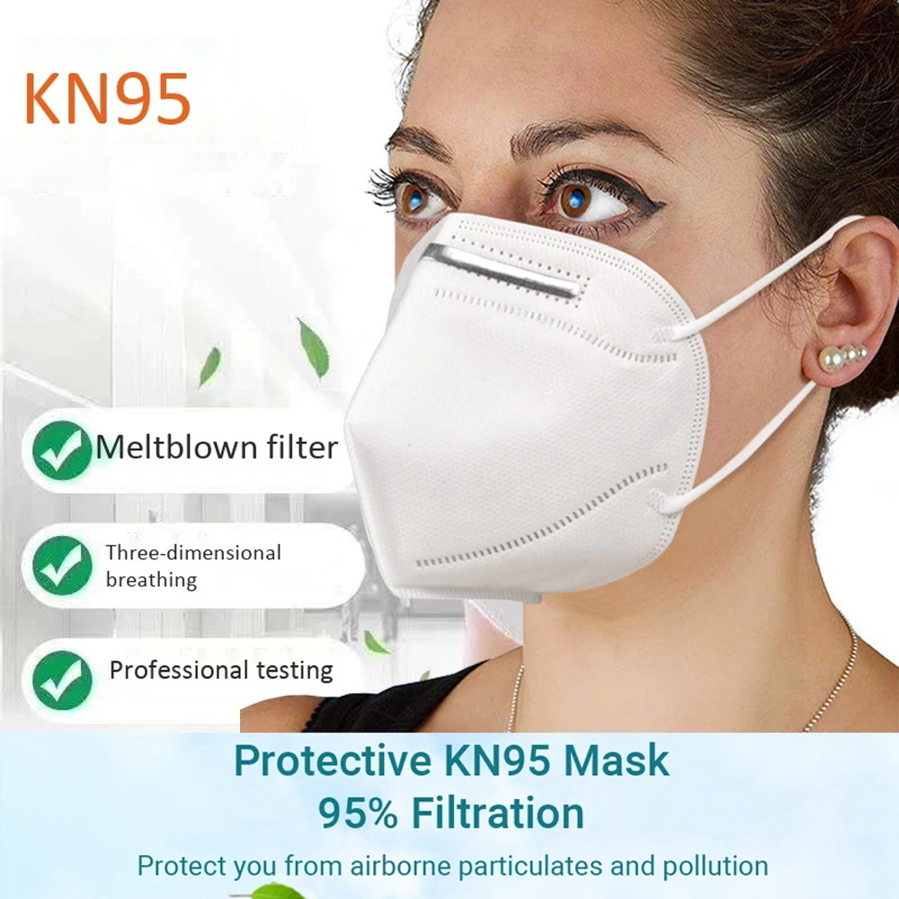 20pcs per bag KN95 Mask Filters Face Dust Gas Mask N95 Respirator Safety Protective Mask Anti Dust Anti Organic Vapors PM2.5 Fog
20pcs per bag KN95 Mask Filters Face Dust Gas Mask N95 Respirator Safety Protective Mask Anti Dust Anti Organic Vapors PM2.5 Fog