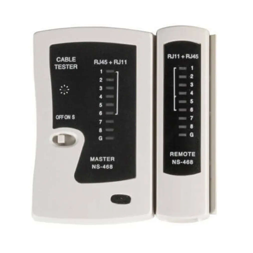 New 2019 Professional Network Cable Tester Wire RJ45 BNC Tester Cable Tester Detector Remote Test Tools Networking Tool
New 2019 Professional Network Cable Tester Wire RJ45 BNC Tester Cable Tester Detector Remote Test Tools Networking Tool