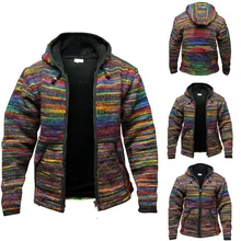 Oversized Men's Thicken Warm Hooded Jacket Color Knit Sweater Cardigan Autumn And Winter Fashion Tops 3XL
Oversized Men's Thicken Warm Hooded Jacket Color Knit Sweater Cardigan Autumn And Winter Fashion Tops 3XL