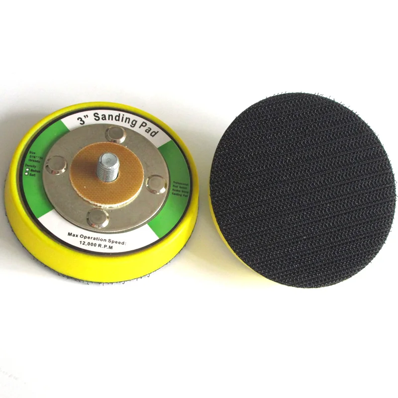 3 Inch Sanding Backup Pad Sander Backing Pad for Hook & Loop Sanding Discs 5/16"-24 Thread Power Tools Accessories
3 Inch Sanding Backup Pad Sander Backing Pad for Hook & Loop Sanding Discs 5/16"-24 Thread Power Tools Accessories