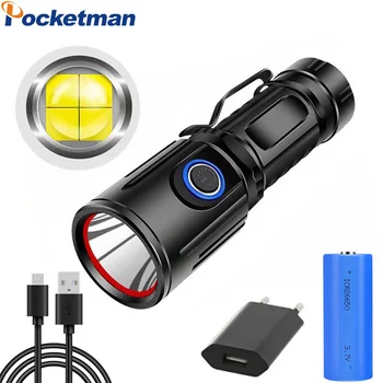 High Power XHP50 glare flashlight USB charging power display P50 small steel gun strong photoelectric torch
High Power XHP50 glare flashlight USB charging power display P50 small steel gun strong photoelectric torch