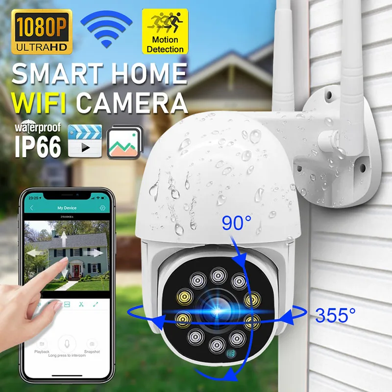 1080P Home Security IP Camera Two Way Audio Wireless Mini Camera Night Vision CCTV WiFi Camera Cloud Storage Baby Monitor
1080P Home Security IP Camera Two Way Audio Wireless Mini Camera Night Vision CCTV WiFi Camera Cloud Storage Baby Monitor