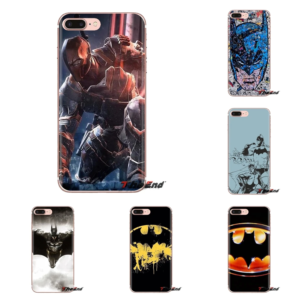 Phone Shell Cover Anime Superhero Batman logo For HTC U11 One M7 M8 A9 M9 M10 E9 Desire 630 530 626 628 816 820 Motorola G G2 G3 |
