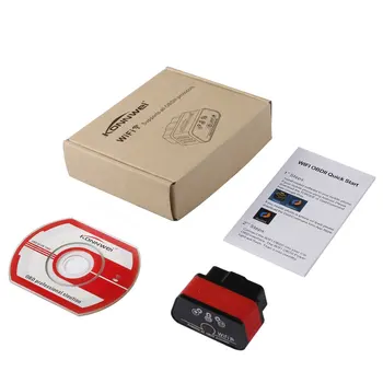 

KONNWEI KW903 Wireless WIFI Standard 802.11a/b/g ELM327 OBD-II Protocols Mini Car Auto Diagnostics Scan Tool