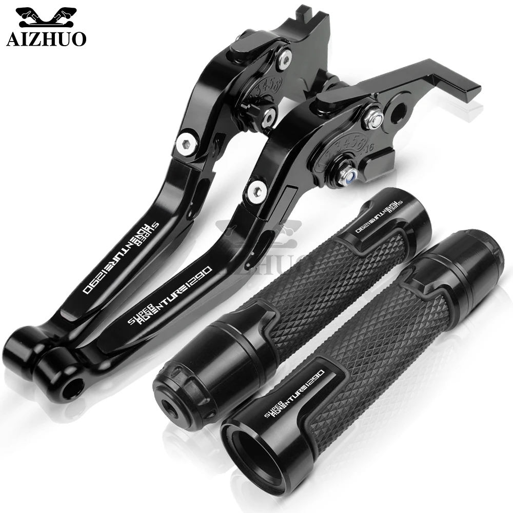 Motorcycle Accessories Levers Brake Clutch Levers & Grips Handle Grips End Set For 1290 SupeR AdventuRe 1290 2015-2020 2019
Motorcycle Accessories Levers Brake Clutch Levers & Grips Handle Grips End Set For 1290 SupeR AdventuRe 1290 2015-2020 2019