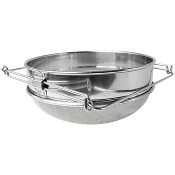 Stainless Steel Honey Filters Strainer Mesh Double-Layer Filtration of Lmpurities in Honey Screen Filter Beekeeping Equipment
Stainless Steel Honey Filters Strainer Mesh Double-Layer Filtration of Lmpurities in Honey Screen Filter Beekeeping Equipment