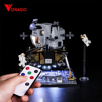 Vonado Light DIY Series For Lego 10266 Apollo 11 Moon Landing Bin LED Lighting Set Christmas gift toys kids birthday
Vonado Light DIY Series For Lego 10266 Apollo 11 Moon Landing Bin LED Lighting Set Christmas gift toys kids birthday