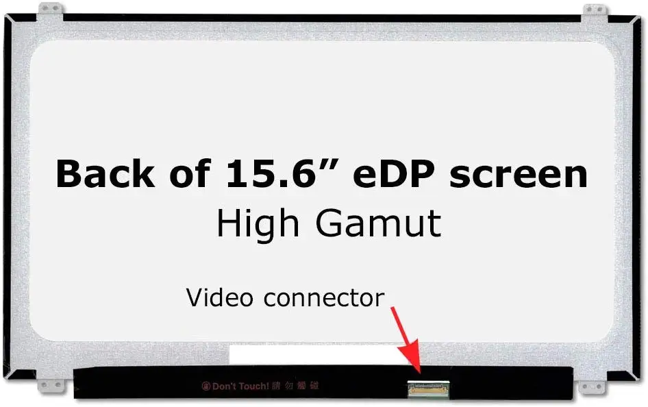New Screen Replacement for LTN156HL01-101, FHD 1920x1080, High Gamut, IPS, Matte, LCD LED Display
New Screen Replacement for LTN156HL01-101, FHD 1920x1080, High Gamut, IPS, Matte, LCD LED Display