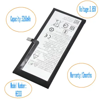 10pcs/lot HE333 3260mAh Replacement Battery For Nokia 8 Sirocco 8 Sirocco Global Dual SIM 8 Sirocco Global TD-LTE HMD Avatar
10pcs/lot HE333 3260mAh Replacement Battery For Nokia 8 Sirocco 8 Sirocco Global Dual SIM 8 Sirocco Global TD-LTE HMD Avatar