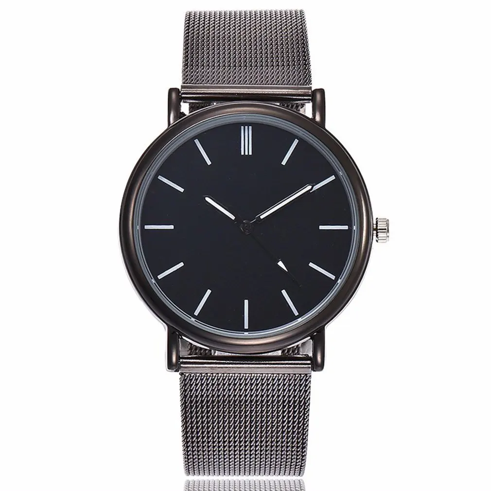 Women's Men's Quartz Watch Business Round Dial Steel Mesh Strap Unisex Casual Simple Precise Exquisite Workmanship Hot
Women's Men's Quartz Watch Business Round Dial Steel Mesh Strap Unisex Casual Simple Precise Exquisite Workmanship Hot