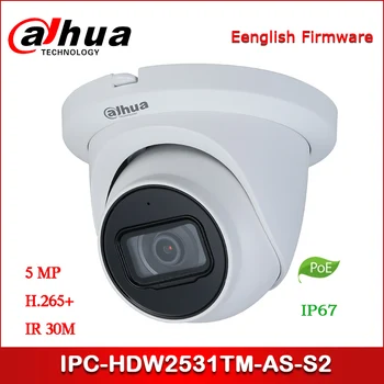 Dahua IP Camera IPC-HDW2531TM-AS-S2 5MP Lite IR Fixed-focal Eyeball Network Camera Starlight built-in Mic support POE
Dahua IP Camera IPC-HDW2531TM-AS-S2 5MP Lite IR Fixed-focal Eyeball Network Camera Starlight built-in Mic support POE