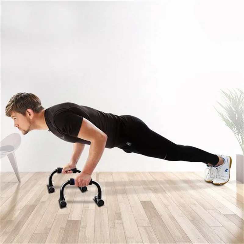 Push Up бар стенд Pushup доска Oefening обучение борст Spons тренажер захватываемый для рук