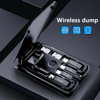 BUDI Multi-function Smart Adapter Card Storage Data Cable USB Box Universal 15w Wireless Charger for iPhone Huawei Xiaomi
BUDI Multi-function Smart Adapter Card Storage Data Cable USB Box Universal 15w Wireless Charger for iPhone Huawei Xiaomi