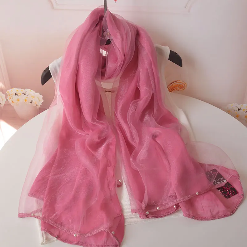 Designer Head Scarf Silk Women Chiffon Hijab Shawl Lightweight High Quality Neck Scarfs Solid Color Double Layer Cape Autumn
Designer Head Scarf Silk Women Chiffon Hijab Shawl Lightweight High Quality Neck Scarfs Solid Color Double Layer Cape Autumn