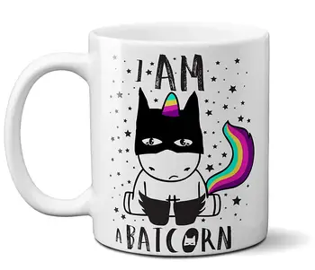 "Unicorn I Am A Batcorn" Funny Unicorn Batcorn Coffee Mug Great Gift 320ml Creamic Milk Cups
"Unicorn I Am A Batcorn" Funny Unicorn Batcorn Coffee Mug Great Gift 320ml Creamic Milk Cups