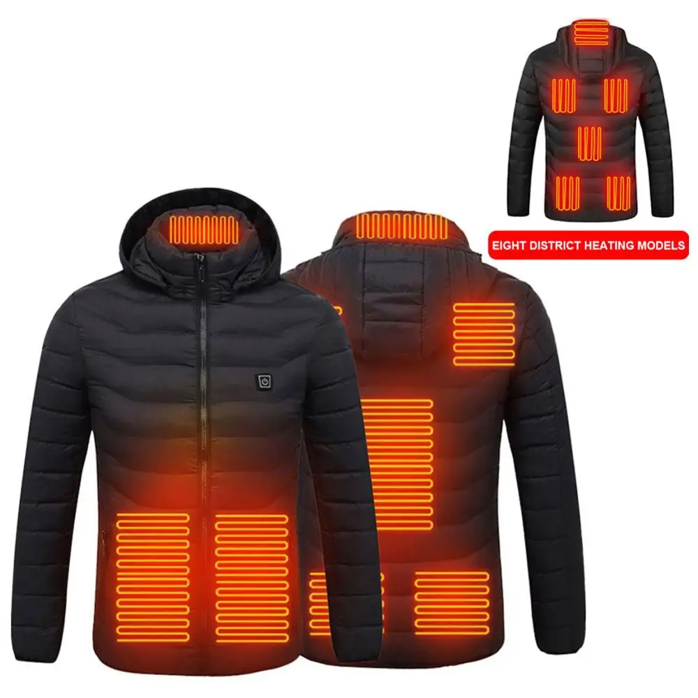 Hiking Hunting Thermal Warmer Jacket Winter Electric Heated Vest Jackets USB Electric Heating Coat for Camping Outdoor With Caps
Hiking Hunting Thermal Warmer Jacket Winter Electric Heated Vest Jackets USB Electric Heating Coat for Camping Outdoor With Caps