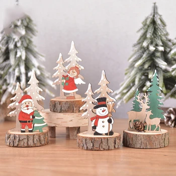 Wooden Desktop Xmas Decoration Santa Claus Christmas Ornaments For Home Decoration Christmas Tree Ornaments New Year Decor 2020 
Wooden Desktop Xmas Decoration Santa Claus Christmas Ornaments For Home Decoration Christmas Tree Ornaments New Year Decor 2020