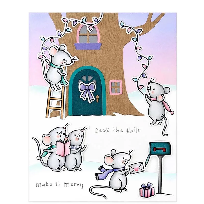 Tree House Cutting Dies For DIY Scrapbooking Album Embossing Paper Cards Making Crafts Winter Small Animals Happy Home New Dies
Tree House Cutting Dies For DIY Scrapbooking Album Embossing Paper Cards Making Crafts Winter Small Animals Happy Home New Dies
