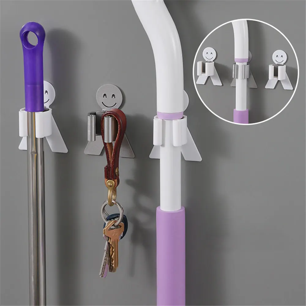 Mop Organizer Wall Mounted Holder Colorful Kitchen Storage Sponge Holder Waterproof Hooks Umbrella Rack Mop Hooks and Hangers
Mop Organizer Wall Mounted Holder Colorful Kitchen Storage Sponge Holder Waterproof Hooks Umbrella Rack Mop Hooks and Hangers