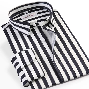 Fashion Design Striped Long Sleeve Button Down Men Dress Shirt Slim Fit Brand High Quality Classic Male Casual Social Clothing
Fashion Design Striped Long Sleeve Button Down Men Dress Shirt Slim Fit Brand High Quality Classic Male Casual Social Clothing