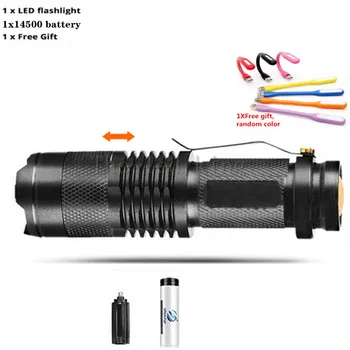 New lanterna Pocket Pen Light Portable Mini LED Flashlight Torch Q5 T6 Flash Light 6000LM For Hunting Lamp By AA 14500 battery
New lanterna Pocket Pen Light Portable Mini LED Flashlight Torch Q5 T6 Flash Light 6000LM For Hunting Lamp By AA 14500 battery