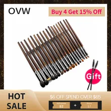 Профессиональные кисти для макияжа OVW, тени для век из натурального меха козы, кисть для растушевки и растушевки кистов, для теней, brovey brochas ...(China)