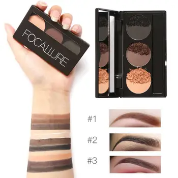 FOCALLURE 3 Colors Long Lasting Waterproof Brow Dyeing Palette Eyebrow Powder A three-color eyebrow powder creates a beautiful
FOCALLURE 3 Colors Long Lasting Waterproof Brow Dyeing Palette Eyebrow Powder A three-color eyebrow powder creates a beautiful