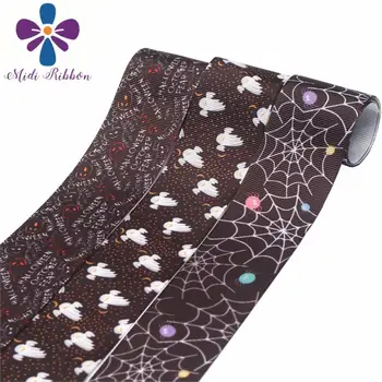 16mm-75mm Halloween Series Web Ghost Printed Grosgrain/Foe Ribbon Geometric DIY Hair Bowknots Gift Pack 50yards/roll
16mm-75mm Halloween Series Web Ghost Printed Grosgrain/Foe Ribbon Geometric DIY Hair Bowknots Gift Pack 50yards/roll