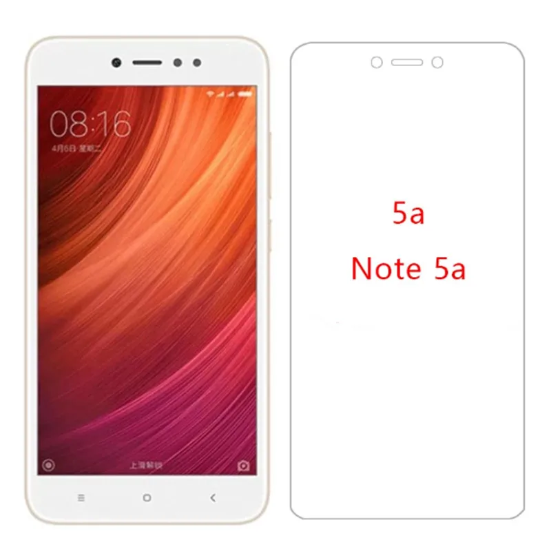 

2Pcs Tempered Glass for xaomi Redmi 5a note 5a Safety Screen Protectors Glass on the for xiomi Redmi5a note5a Protective Film